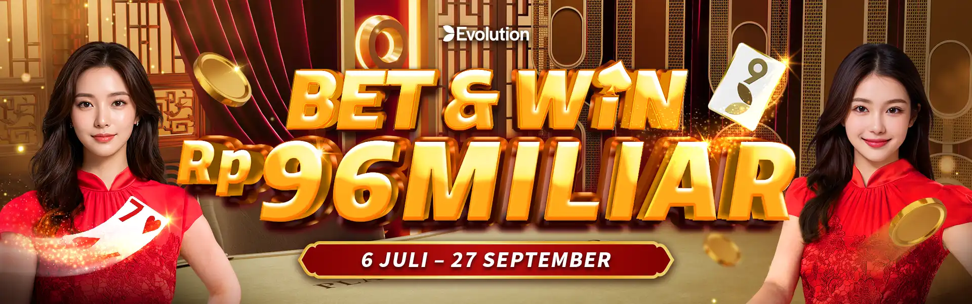 Evolution Jackpot 96 Miliar