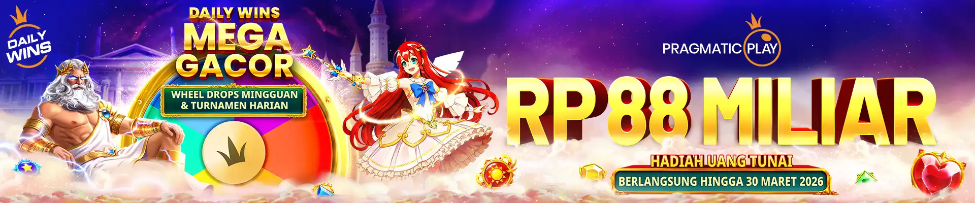 SLOT DAILY WINS MEGA GACOR