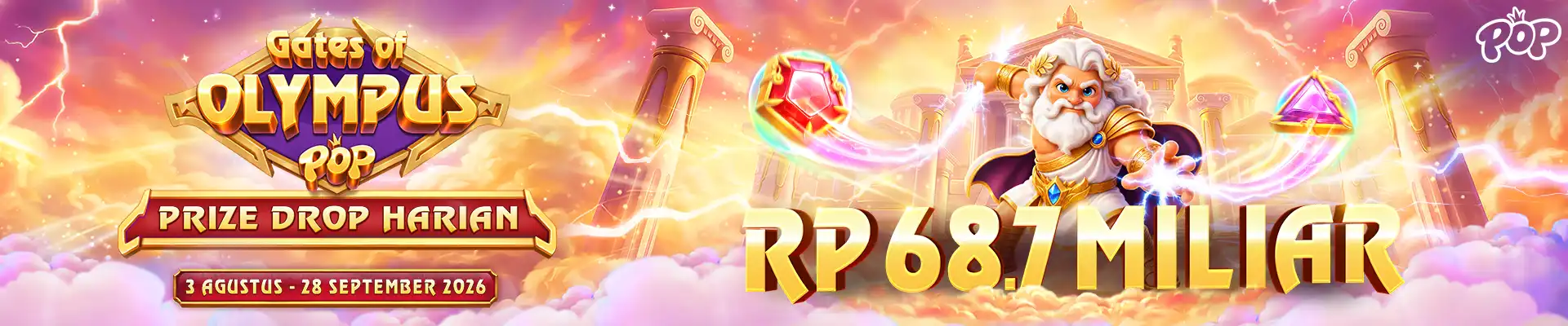 PROMO GATES OF OLYMPUS POP PRIZE DROP